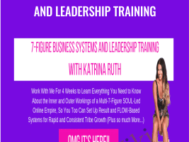 Katrina Ruth Programs – 7 Figure Business Training And Leadership Training