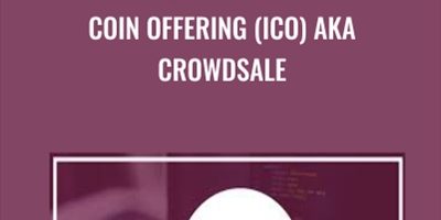 Toshendra Sharma – Introduction to Initial Coin Offering (ICO) aka Crowdsale